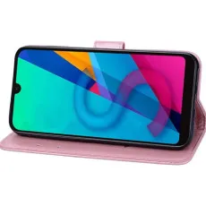 nokia c02 3 pocket wallet case with stand