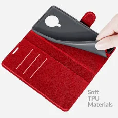 Nokia G20 Leather Wallet Case with soft inner material