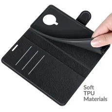 Nokia G20 Leather Wallet Case with soft inner material