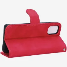 nokia c02 3 pocket wallet case with stand