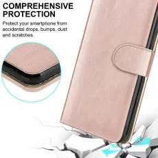 nokia c12 3 pocket wallet case with shockproof