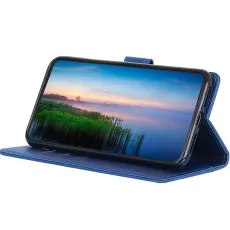 nokia c12 3 pocket wallet case with stand