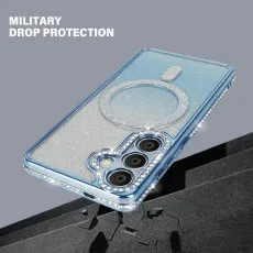 Samsung s25 diamond megsafe case shockproof