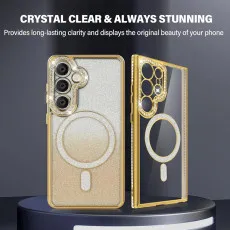 Samsung s25 diamond megsafe case crystal