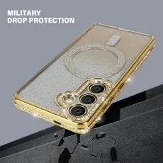 Samsung s25 diamond megsafe case shockproof
