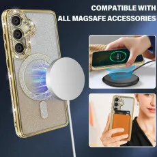 Samsung s25 diamond megsafe case wireless