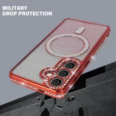 Samsung s25 diamond megsafe case shockproof
