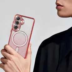 Samsung s25 diamond megsafe case top quality