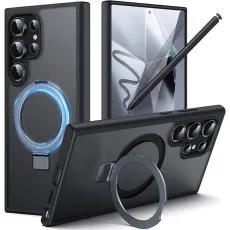 s24 ultra ring magsafe case black