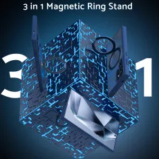 s24 ultra ring magsafe case 3 in 1