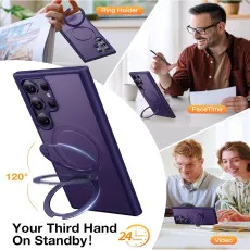 s24 ultra ring magsafe case stand