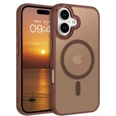 iphone 16 bumper magsafe case coffee