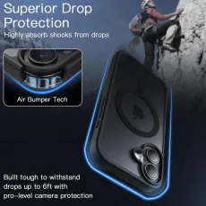 iphone 16 bumper magsafe case shockproof