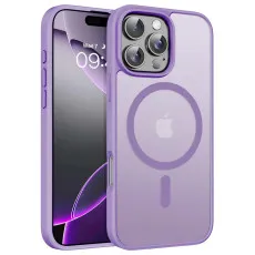 iphone 16 pro bumper magsafe case lavender