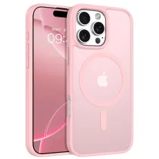 iphone 16 pro bumper magsafe case baby pink