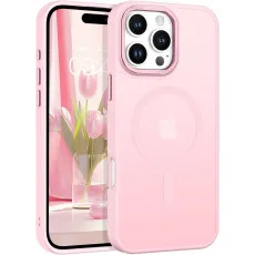 Apple iPhone 16 Pro Max MagSafe Case bumper magsafe case baby pink