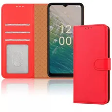 Stylish phone case for Nokia C32 in PU leather