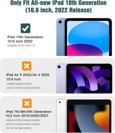 iPad 10th Gen case 10.9 Inches