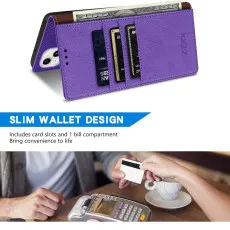 iphone 14 plus leather wallet case wallet