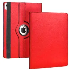 iPad 10th Gen 10.9-Inch 360 Rotating Leather Case in Red Color