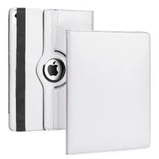 iPad 10th Gen 10.9-Inch 360 Rotating Leather Case in White