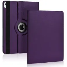 iPad 10th Gen 10.9-Inch 360 Rotating Leather Case in Purple