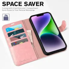 Apple iphone 13 leather wallet case wallet