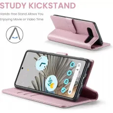 Elegant leather wallet case for Google Pixel 8