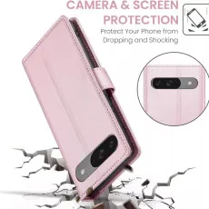 Shockproof leather case for Pixel 8