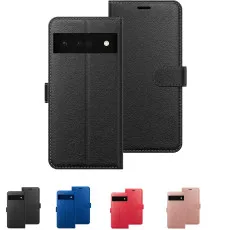 Google pixel 6 pro Leather Wallet Case