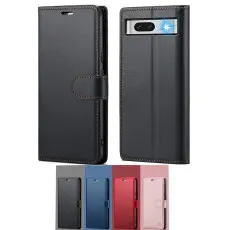 Google Pixel 7A leather wallet cases