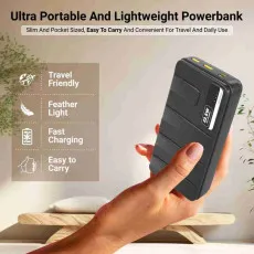20,000mAh Powerbank Super Fast Charging size