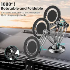 360° Rotating Magnetic Car Phone Holder