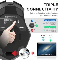Comfortable Wireless Mouse for PC