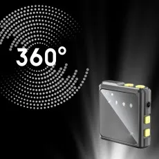 Wireless USB-C 360 Microphone for Audio and Video Recording