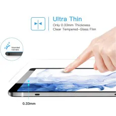 Galaxy Tab S8 Screen Protector Tempered Glass Film Compatible with (SM-X700/SM-X706) (2-Pack)