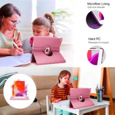 10.9-Inch iPad 10th Gen Case pink with adjustable stand