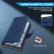 Super Magentic Google Pixel 8A Leather wallet