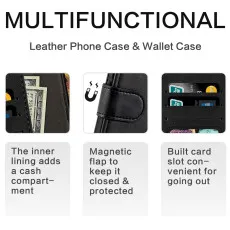 Moto edge 50 neo wallet case multifunction