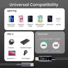 27W Type-C to Lightning cable use all with Iphones