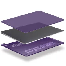MacBook Pro 13 M2 Purple Hard Case with strong Layers