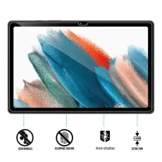 Samsung Galaxy Tab A8 10.5 Tempered Glass XM-205 XM-200 Film Scratch-Resistant Galaxy Tab A8 10.5 Screen Protector High Quality (2 Pack)