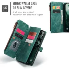 iPhone 15 Pro Max Leather Wallet Case