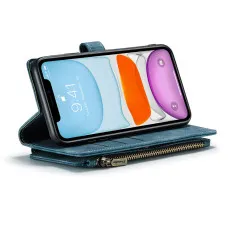 Kickstand for iphone 11 leather wallet case