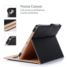 iPad Pro 12.9 Genuine Leather Case for 3rd ,4th, 5th Generation 2021/2020/2018 Soft Leather Cover