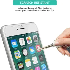 iPhone SE 2022 Screen Protector Tempered Glass Case Friendly Film (2Pack)