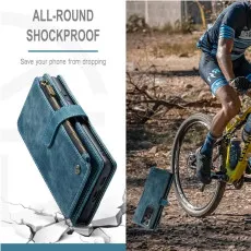 Samsung s23 leather wallet case for all round shockproof