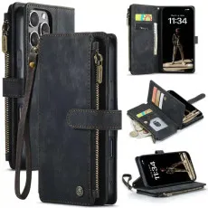 Zipper Wallet Case for iPhone 14 Plus