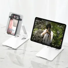 Adjustable Aluminum Tablet Holder Foldable Stand Phone Mount