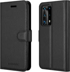 Huawei P40 Pro Case (2020) Magnetic Flip Wallet Stand Phone Cover